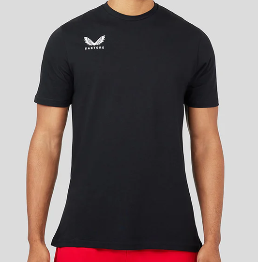 20x Castore Kids Cotton Training T-Shirt Black RRP £30 Only £3.95 each