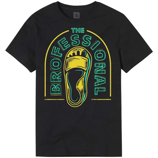 5x WWE Men's Graphic Wrestling T-Shirt Matt Riddle Black The Brofessional Top RRP £30 Only £5 + VAT Each