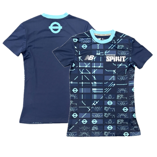 5x London Spirit T-Shirt New Balance Women's Cricket Training Jersey Top RRP £50 Only £6 + VAT Each