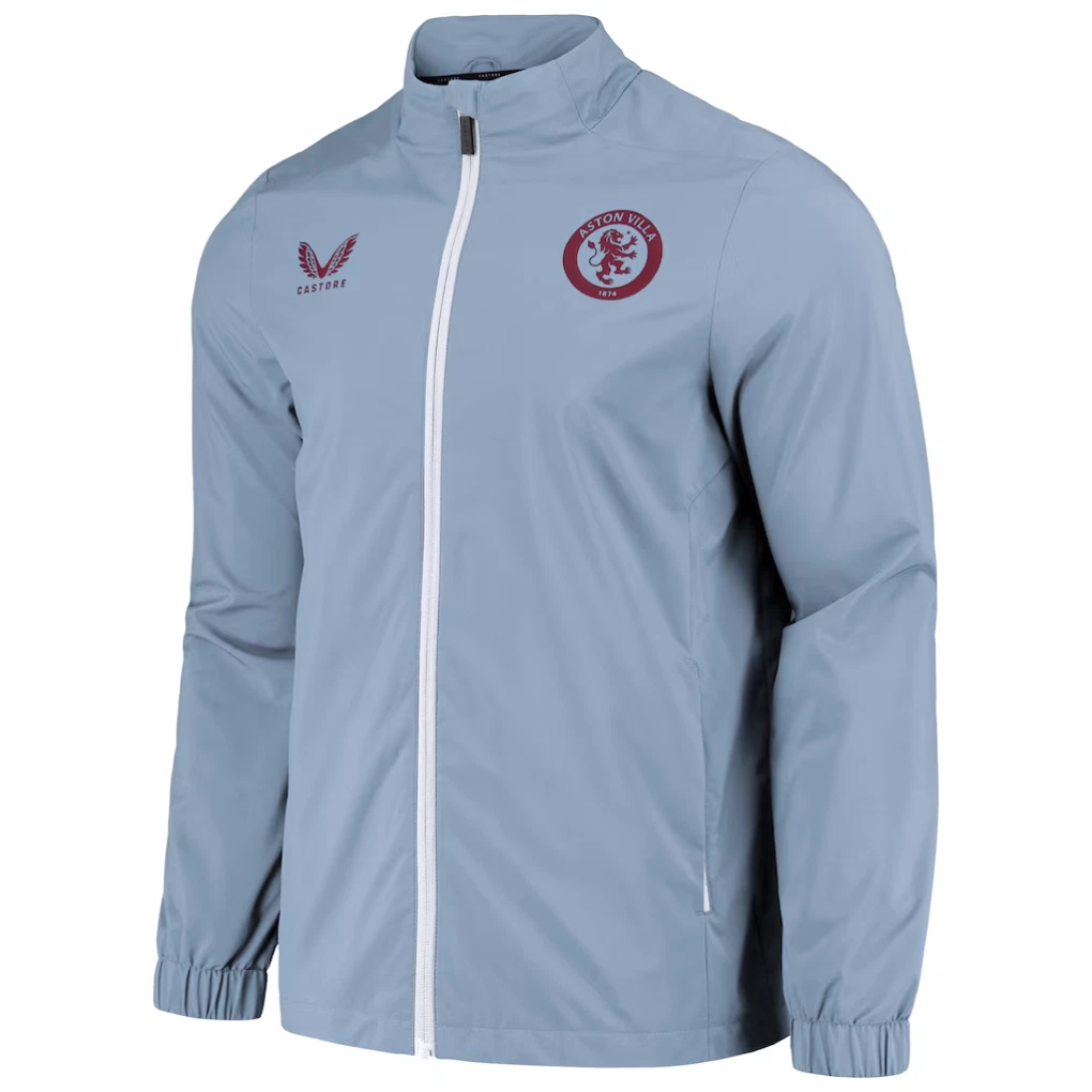 7x Aston Villa Football Jacket Men's Castore Away Matchday Lightweight Training Track Top RRP £75 Only £12.50 + VAT Each