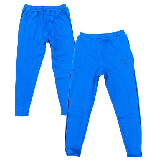 5x Rangers Men's Football Joggers Blue Castore Heritage Pants RRP £50 Only £8+ VAT Each