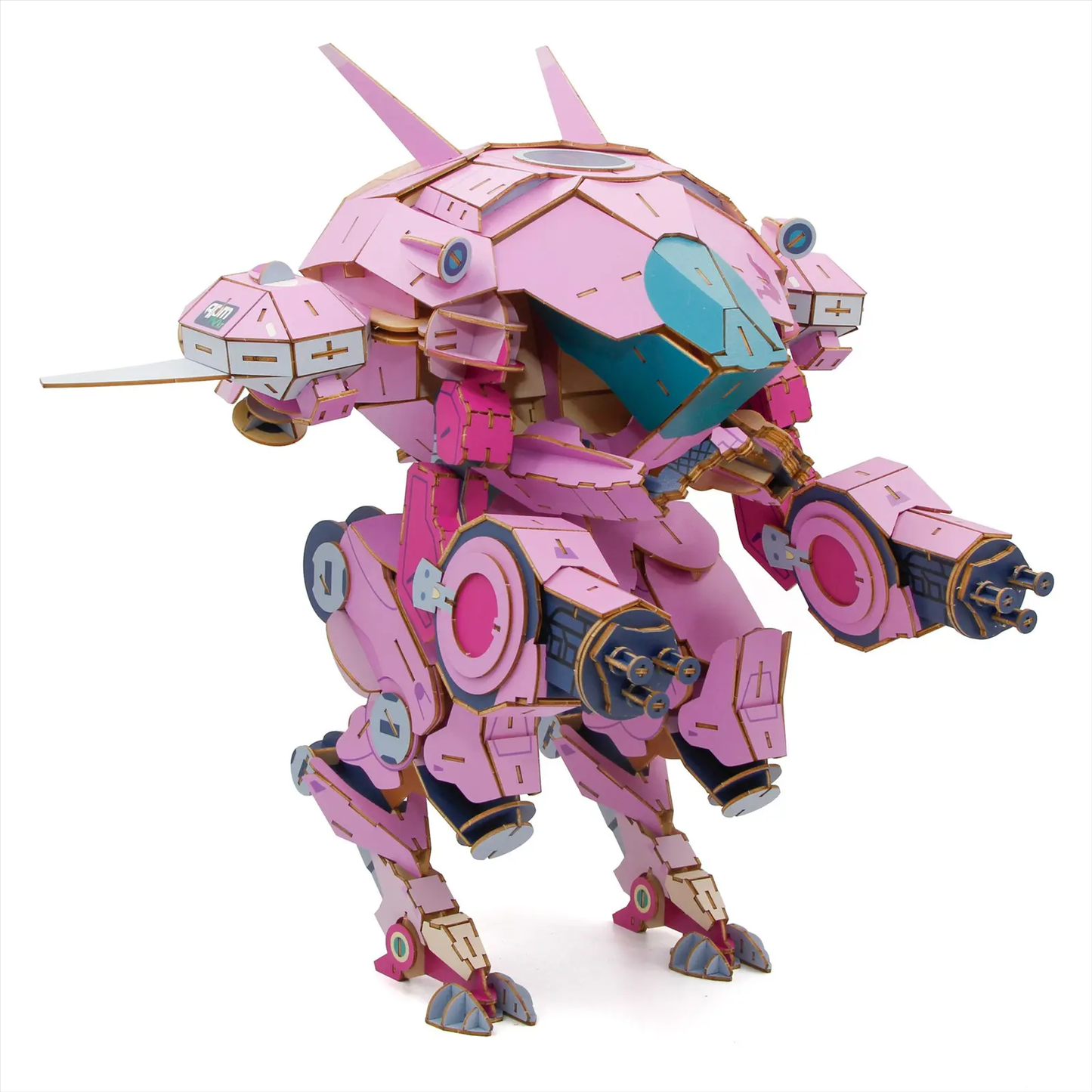 12x Overwatch D.Va Meka Wooden Models RRP £120 Only £6.00 each