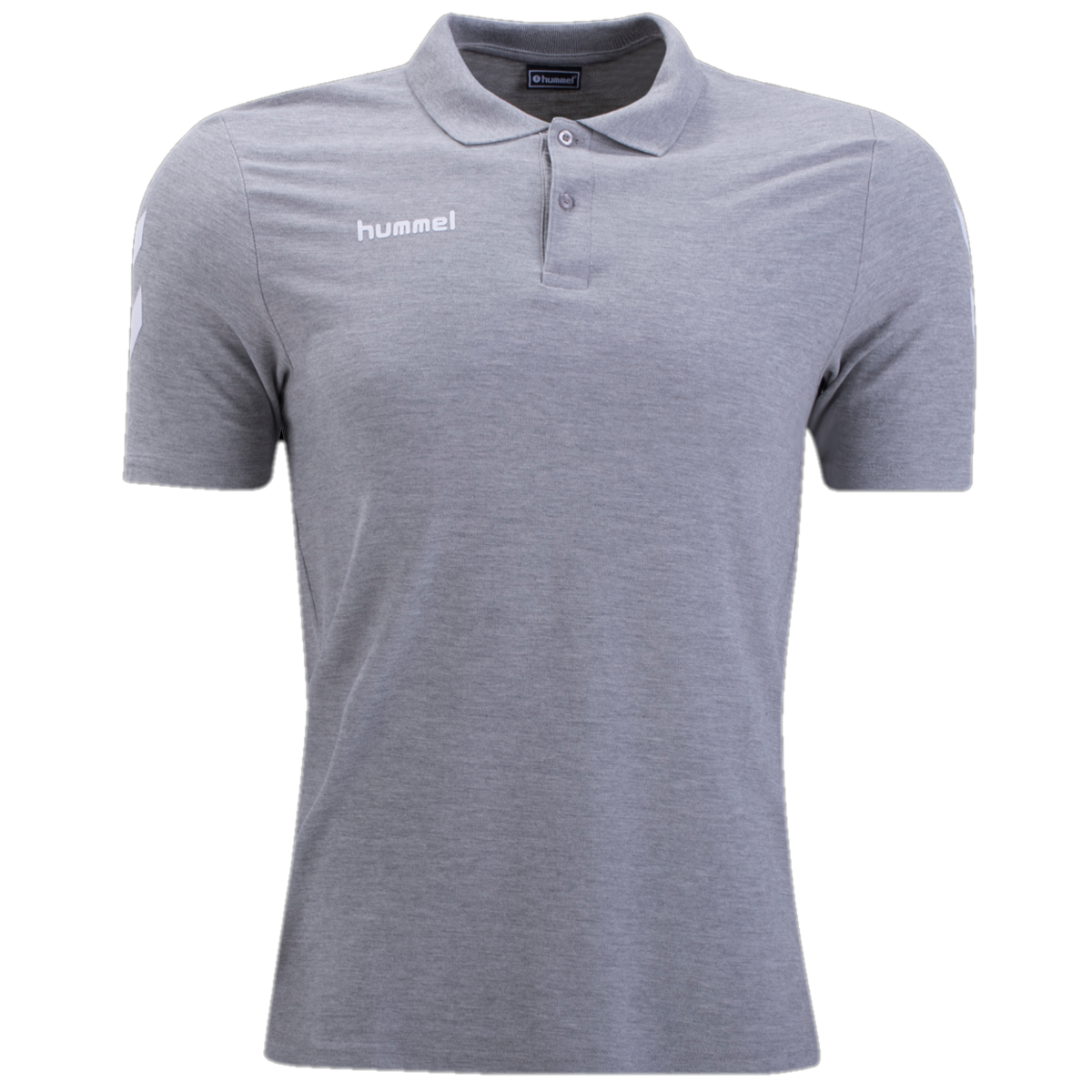 18x Hummel Men's Football Polo Shirt Grey RRP £25 Only £3.95 each