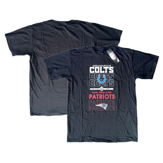 17x NFL Patriots vs Colts Games Kids T-Shirt RRP £20 Only £2.00 each