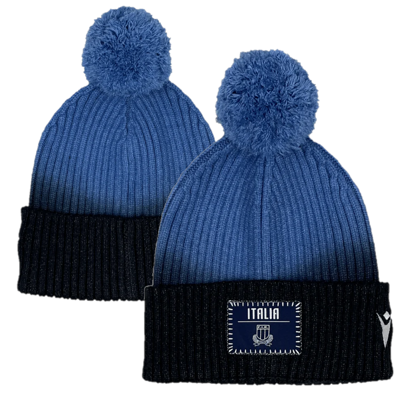 10x Italy Rugby Men's Macron Beanies RRP £20 Only £5.00 + VAT each