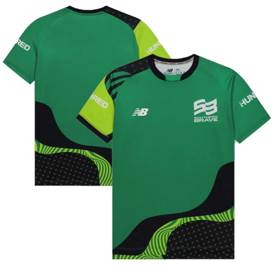 5x Southern Brave Kid's Jersey New Balance Cricket Shirt RRP £50 Only £6