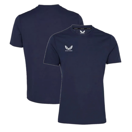 20x Castore Kids Cotton Training T-Shirt Navy RRP £30 Only £3.95 each