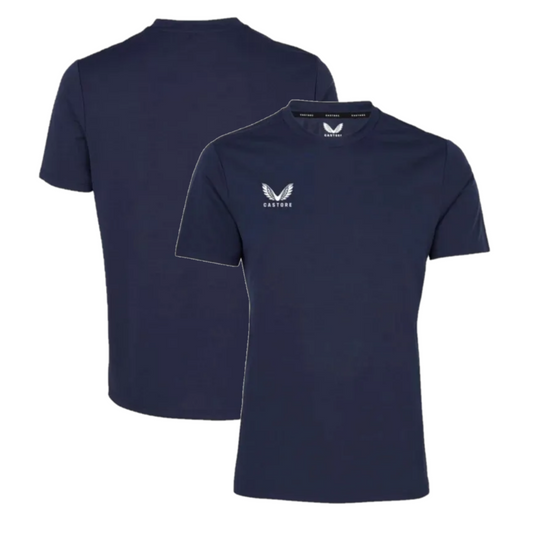 Clearance! 20x Castore Kids Cotton Navy Training T-Shirts RRP £25 Only £3.00 each