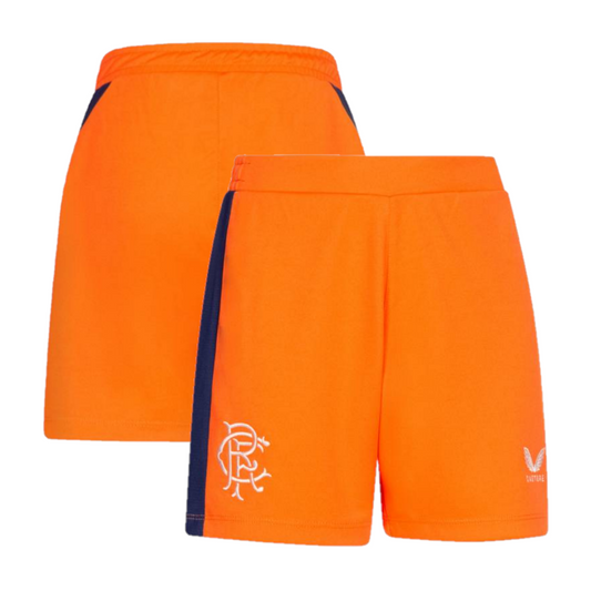 Clearance! Last 27x Castore Kids Rangers Football Shorts RRP £30 Only £3.00 each