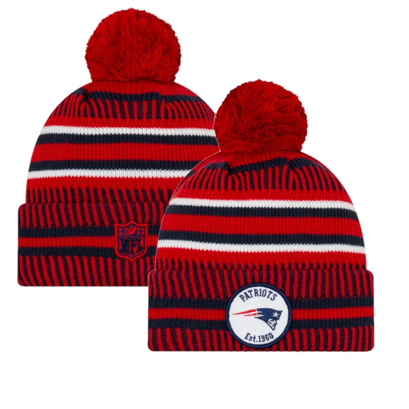 5x New Era NFL Beanie Hats RRP £35 Only £8 + VAT each